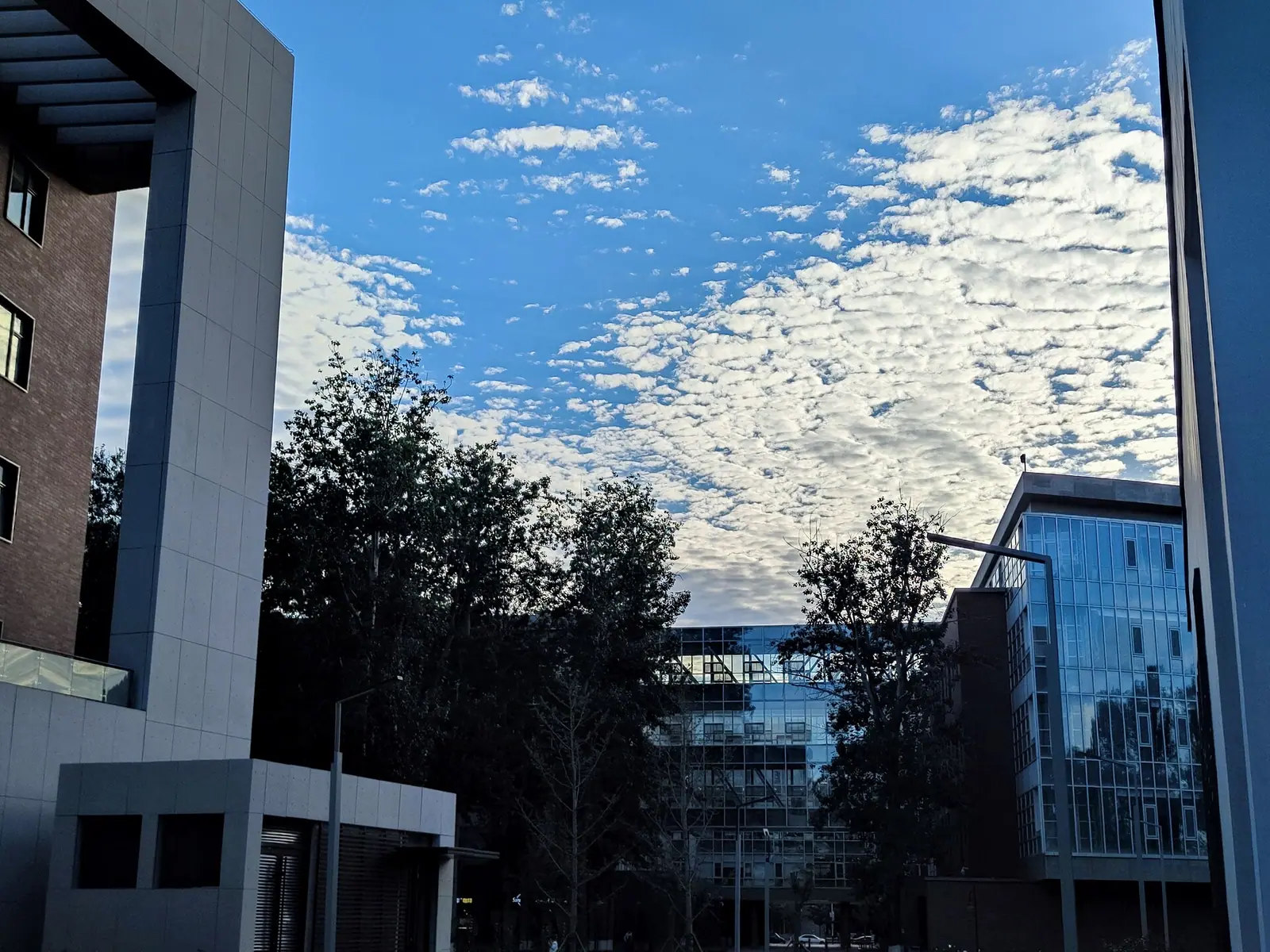 Thư viện Đại học Bưu chính Viễn thông Bắc Kinh tại cơ sở Sa Hà.